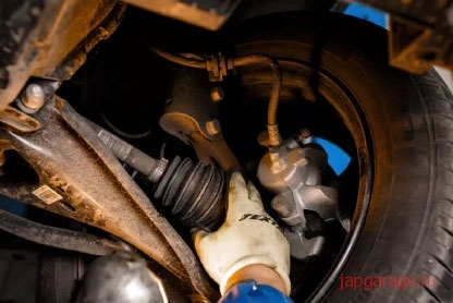 Диагностика подвески Honda в Москве от автосервиса ДжапГараж недорого, фото работ - #1